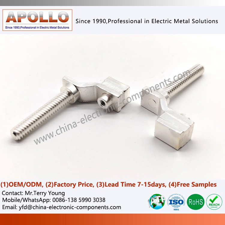 Welding Electrical Silver Contact Tip Assembly