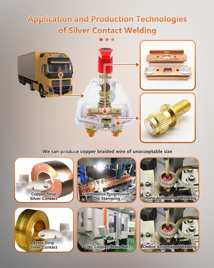 Application and Production Technologies of AC Resistance Welding Silver Contact Application and Production Technologies of AC Resistance Welding Silver Contact