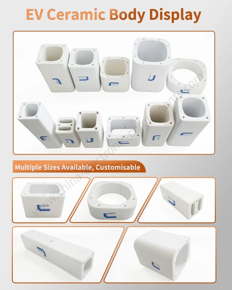 Ceramic Body for High Speed Fuses Display Ceramic Body for High Speed Fuses Display