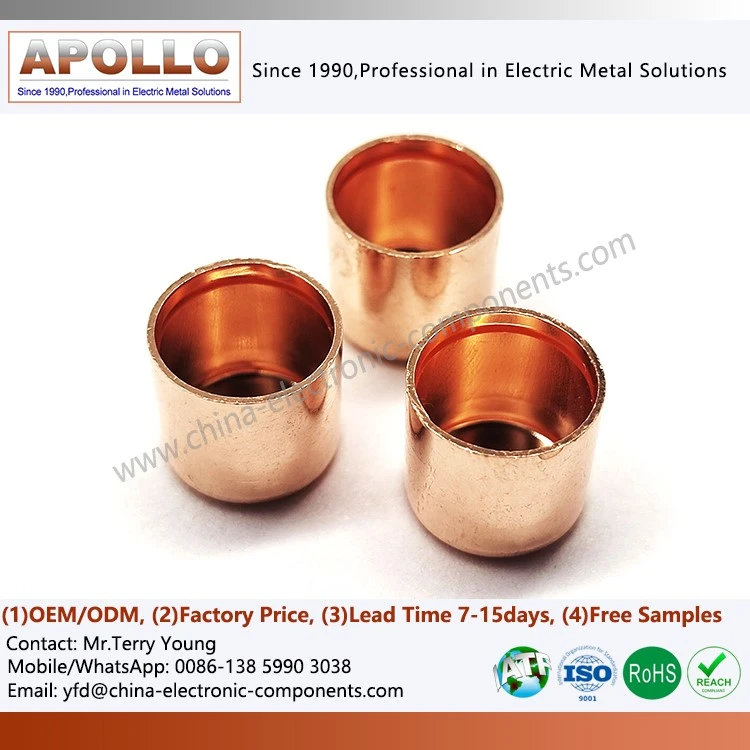 EV Fuse Copper Outer End Cap EV Fuse Copper Outer End Cap